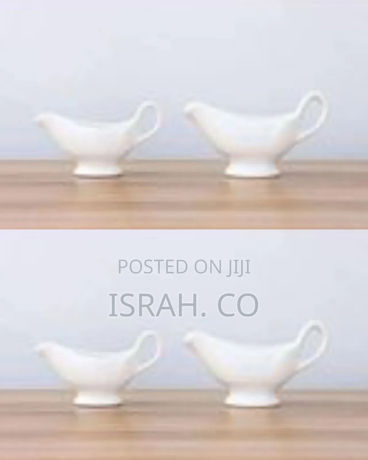 6-Piece Set of Ceramic Gravy Boats