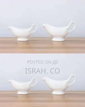 6-Piece Set of Ceramic Gravy Boats