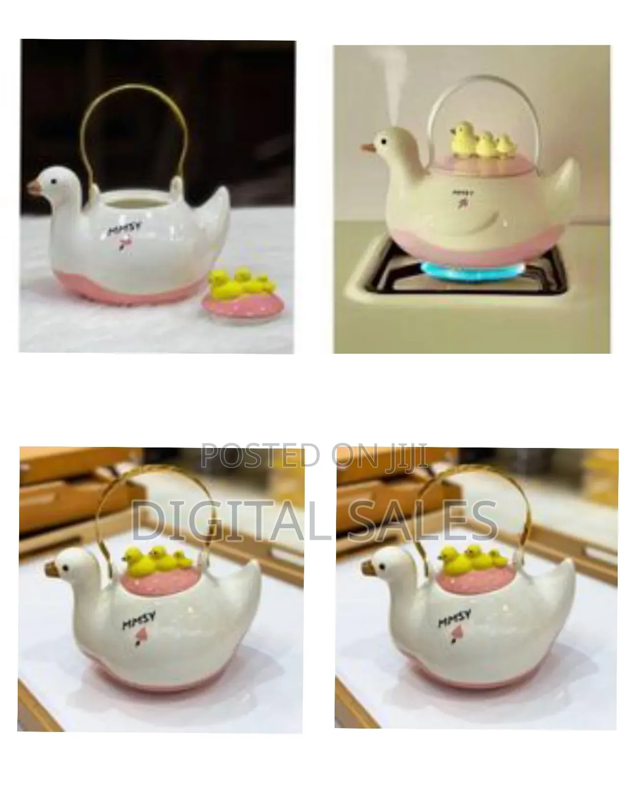 Collectible Ceramic Duck Teapot