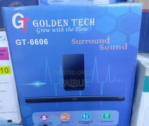 Sound Bar System Golden Tech Gt-6606