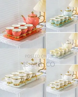 8 Pieces Ceramic Tea Set