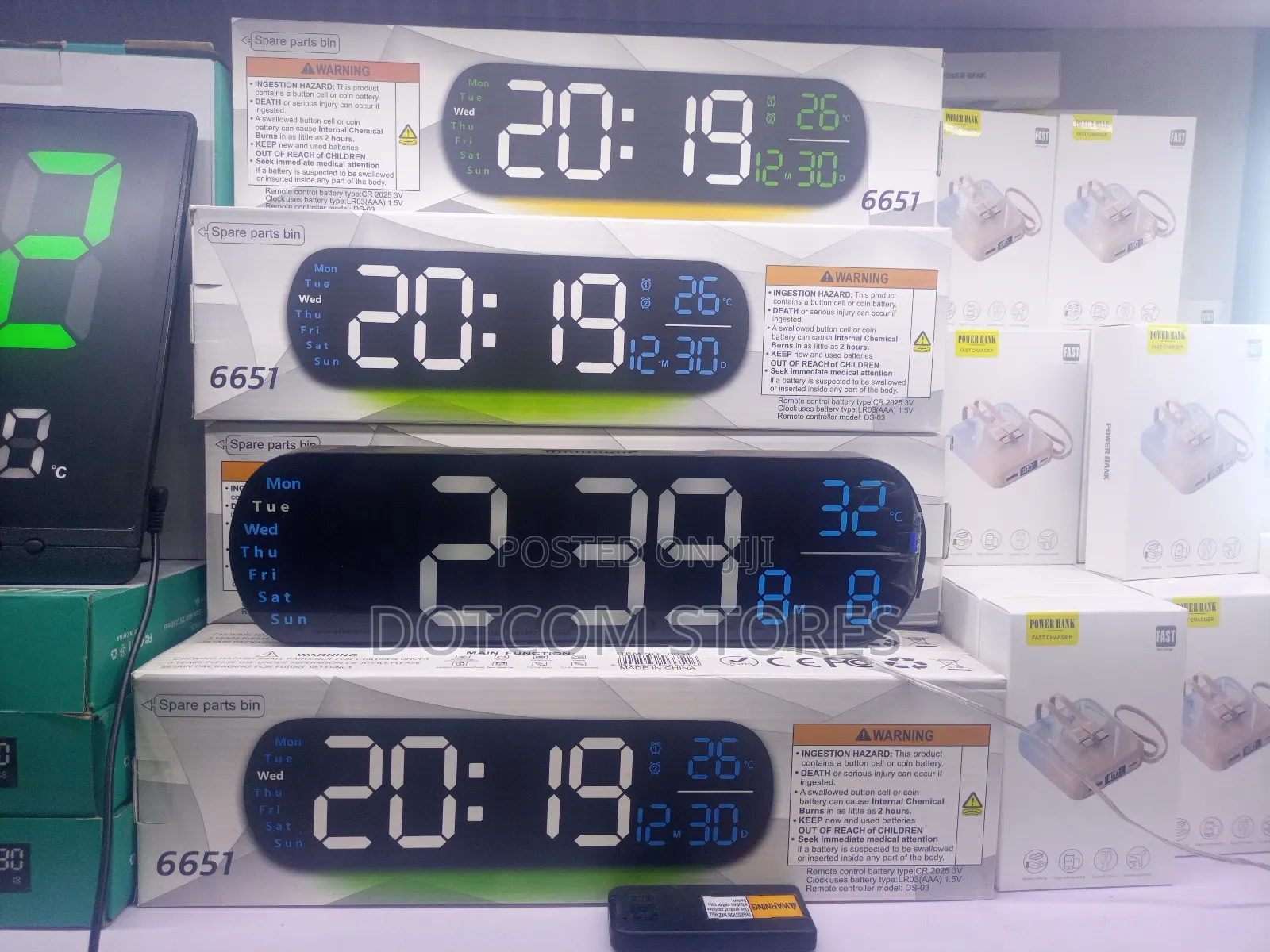 Led Digital Wall Clock.