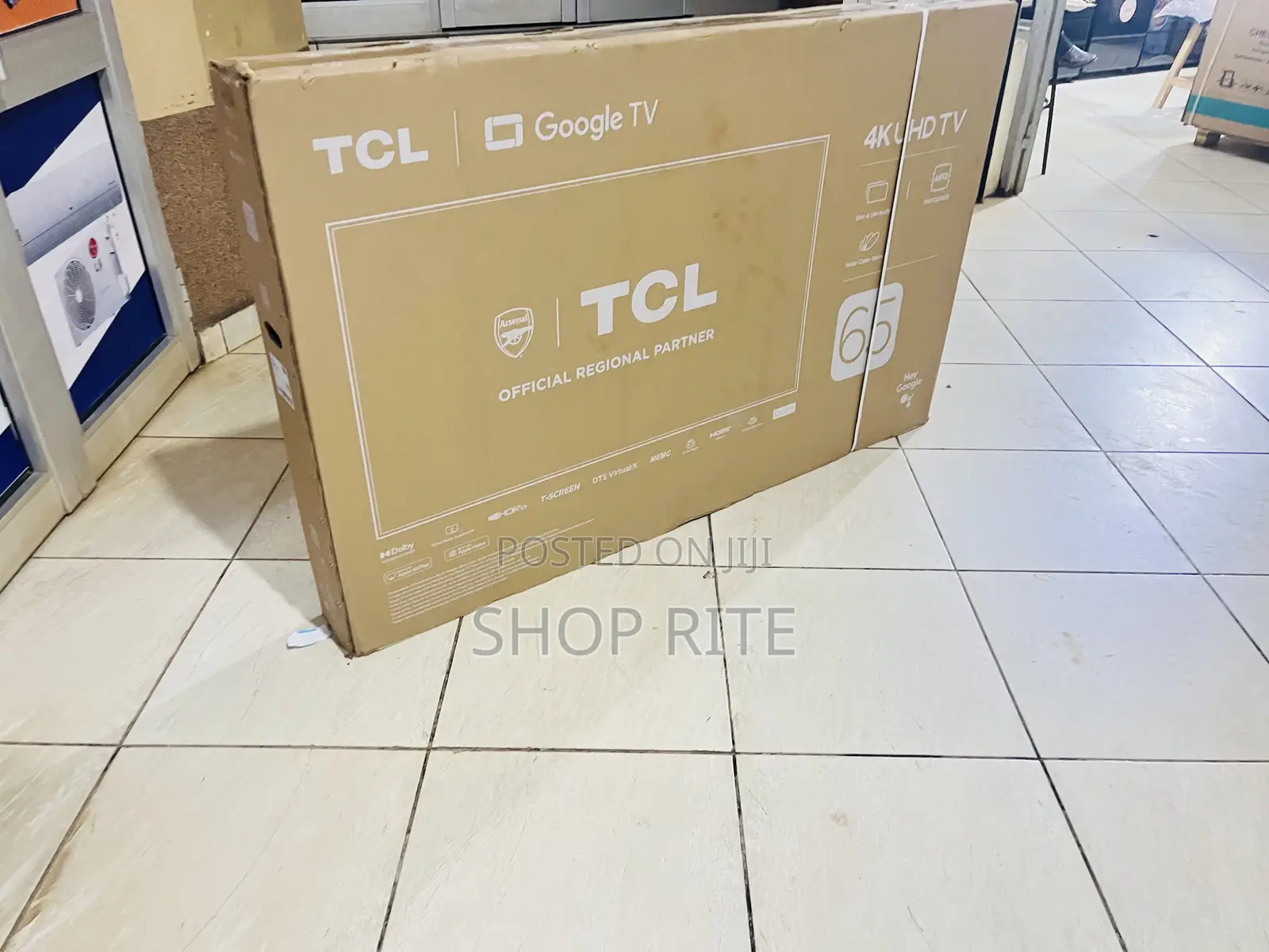 TCL 65 Inches Uhd Google Smart TVS Advanced Version