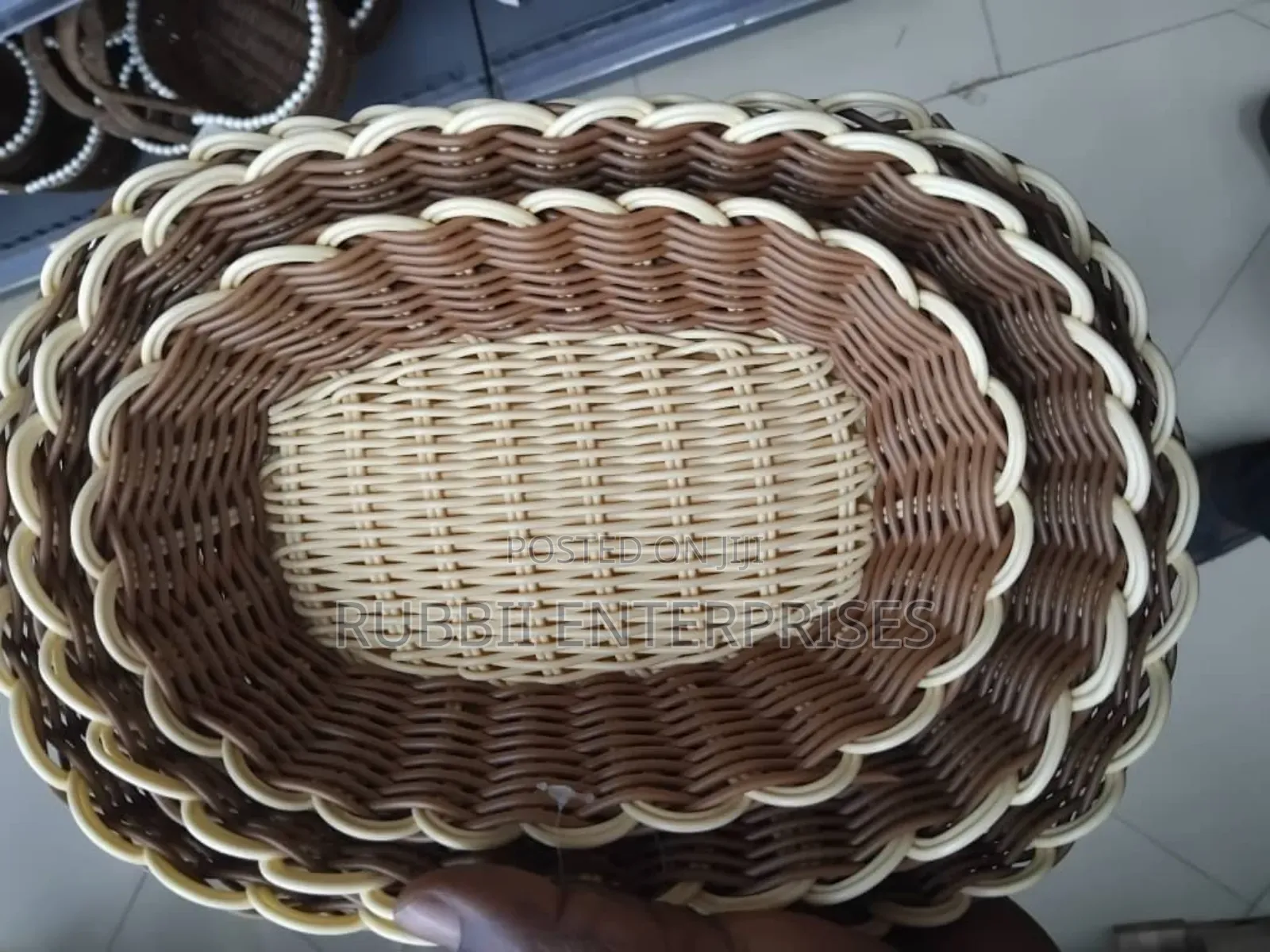 Oval Storage Basket 3