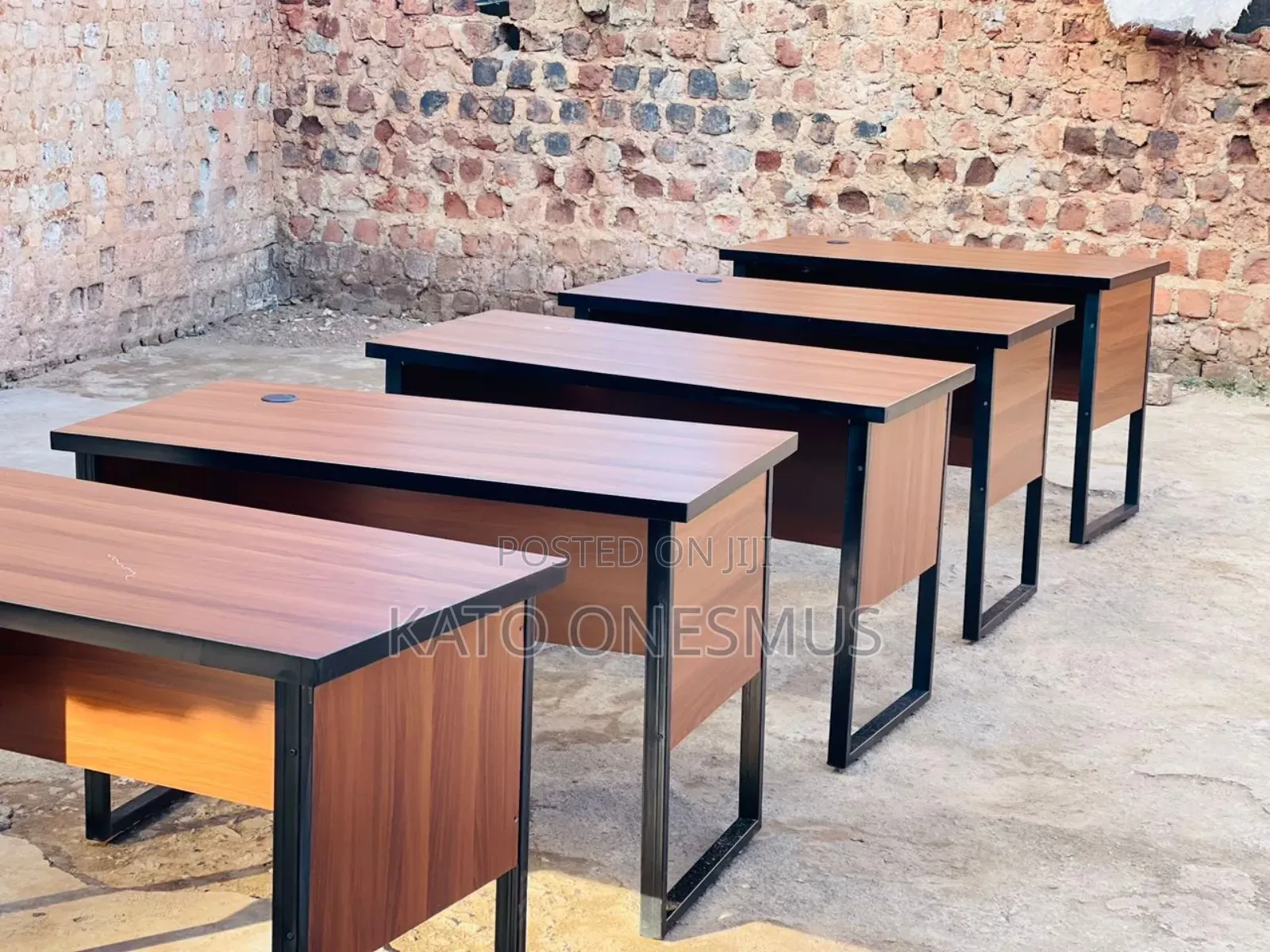 Table With Metallic Stands