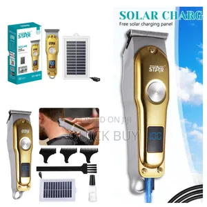 Winning Star St-5610 Is a Solar Rechargeable Hair Clipper