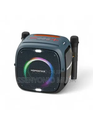 Hopestar Partyone 80w Bluetooth Speaker With Dual Mics"