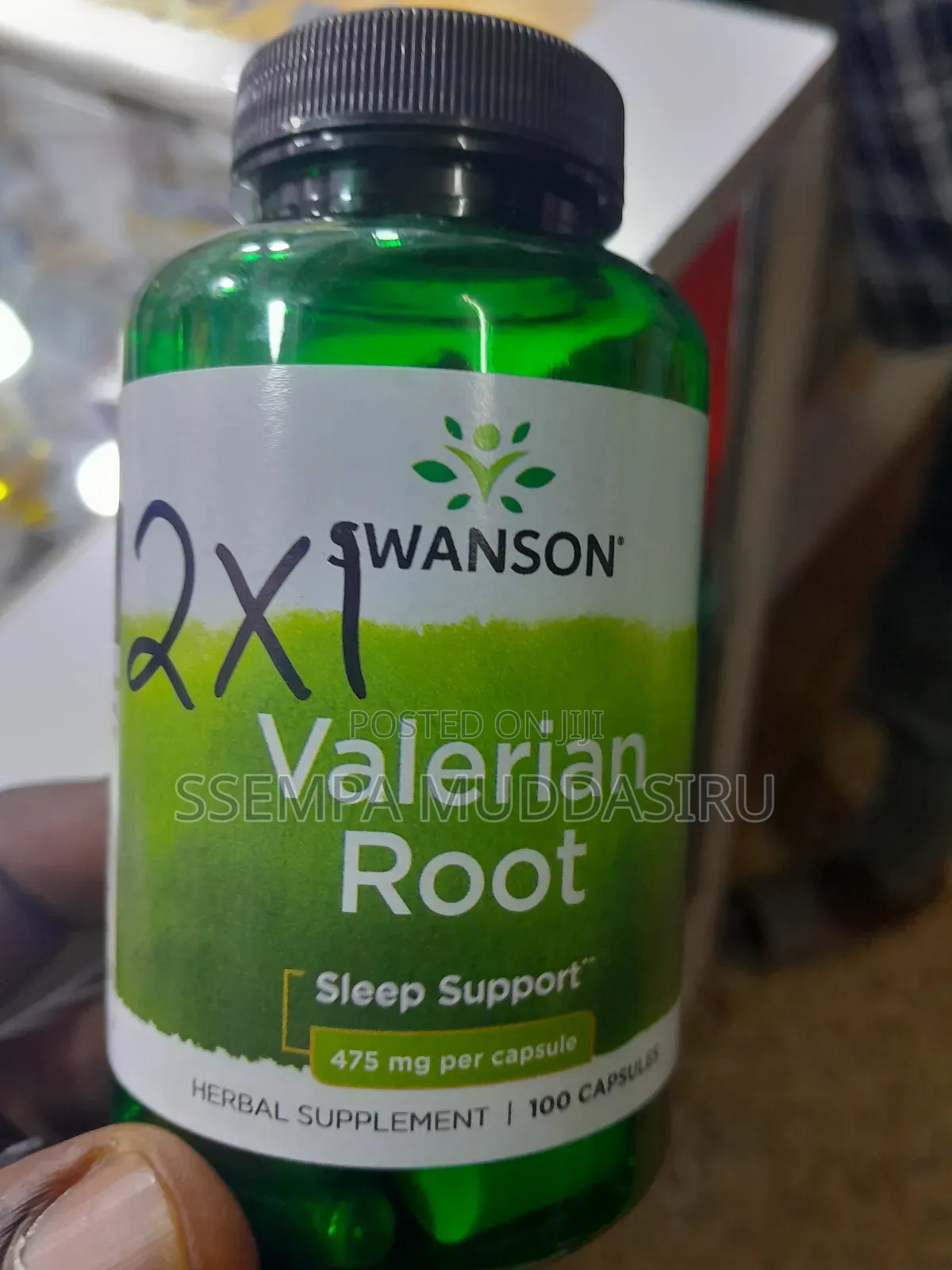 Swanson Valerian Root Sleep Support 100 Capsules Herbal Supplement