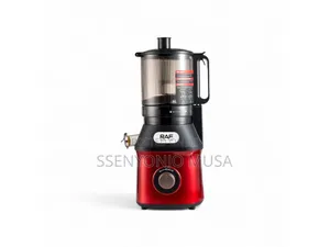 Raf Slow Juicer 300w | Large Caliber 141mm | Stainless Steel Filter