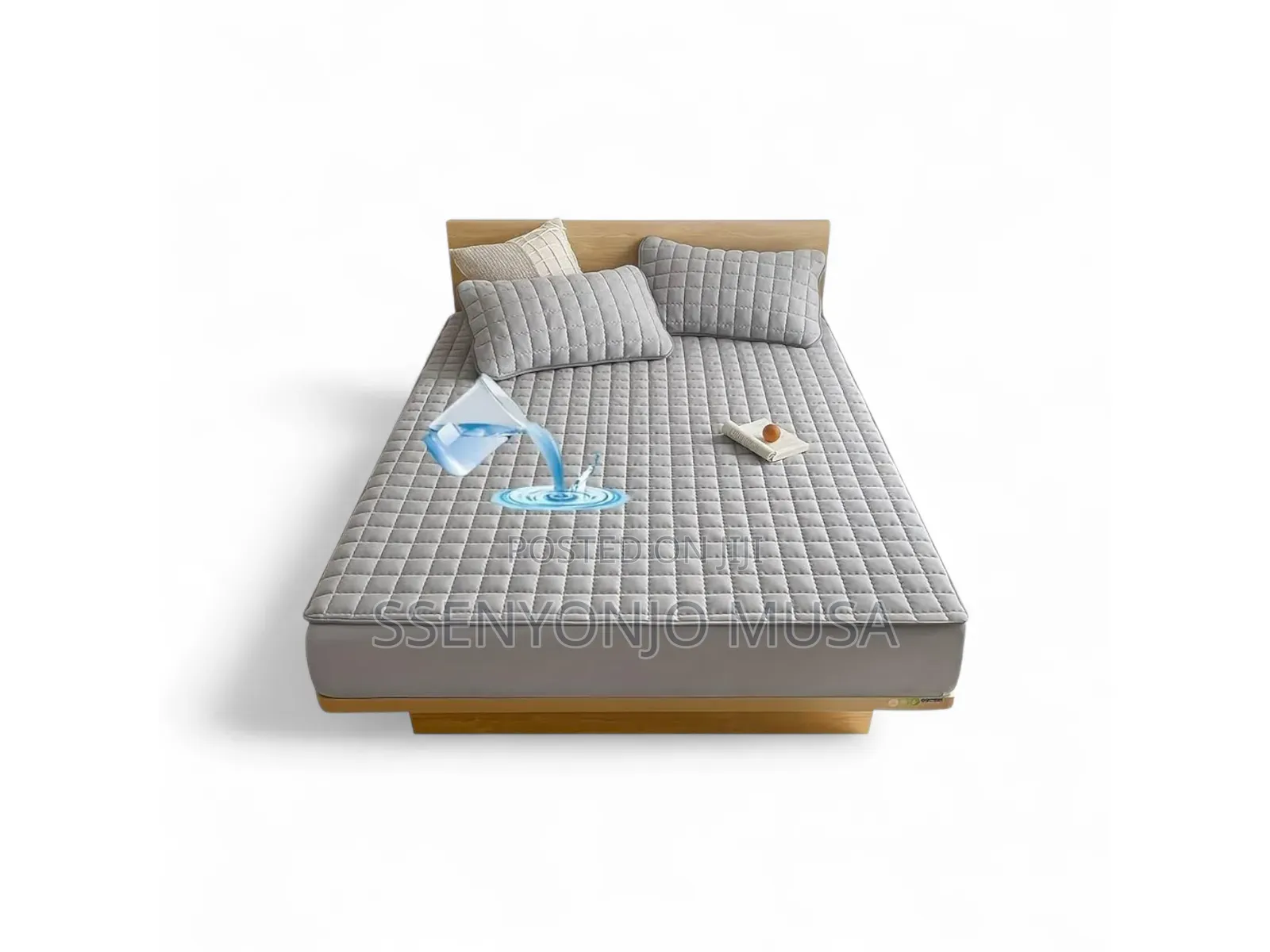 Waterproof Mattress Protector 6x6 | Bed Cover in Multiple Colours