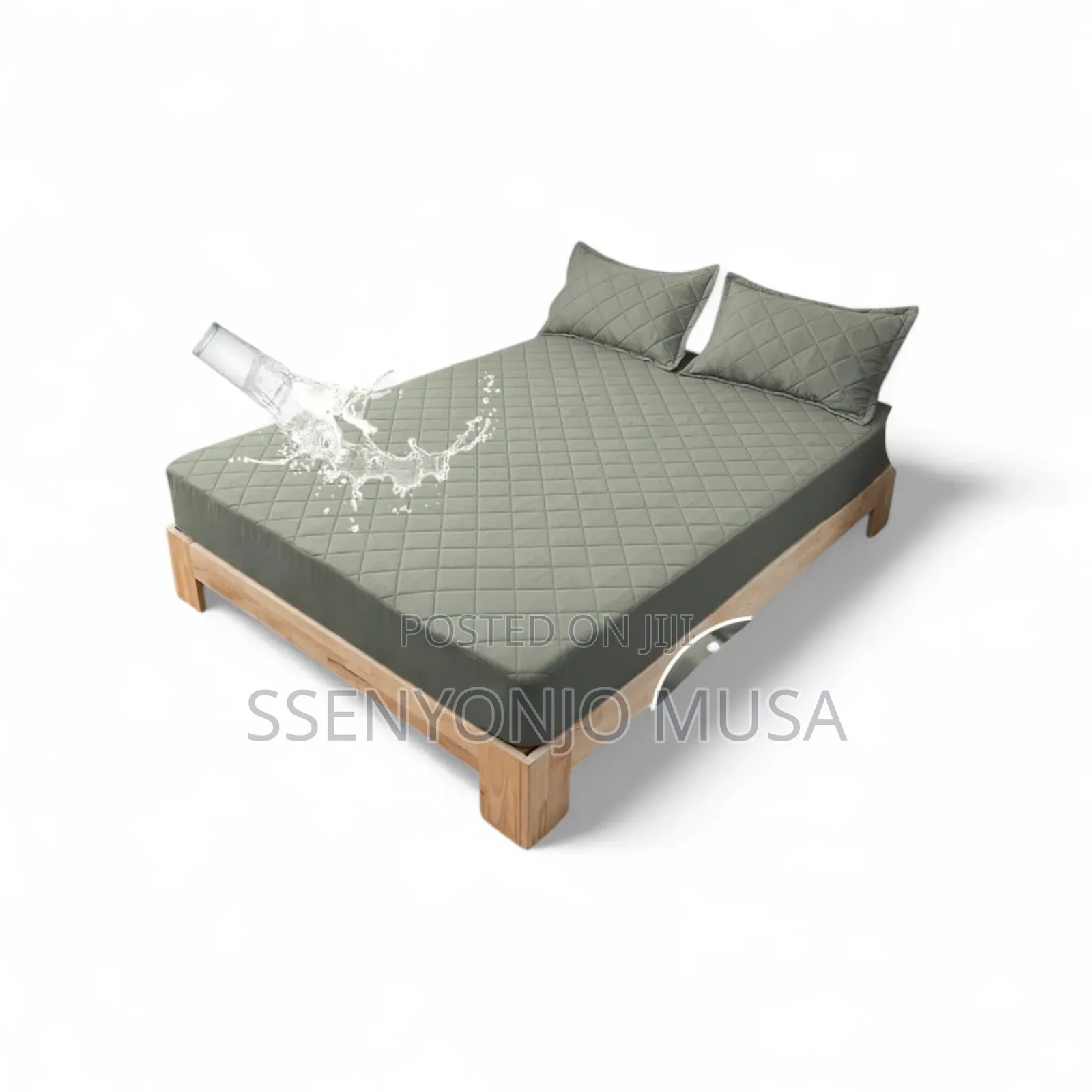 Waterproof Mattress Protector 6x6 | Bed Cover in Multiple Colours