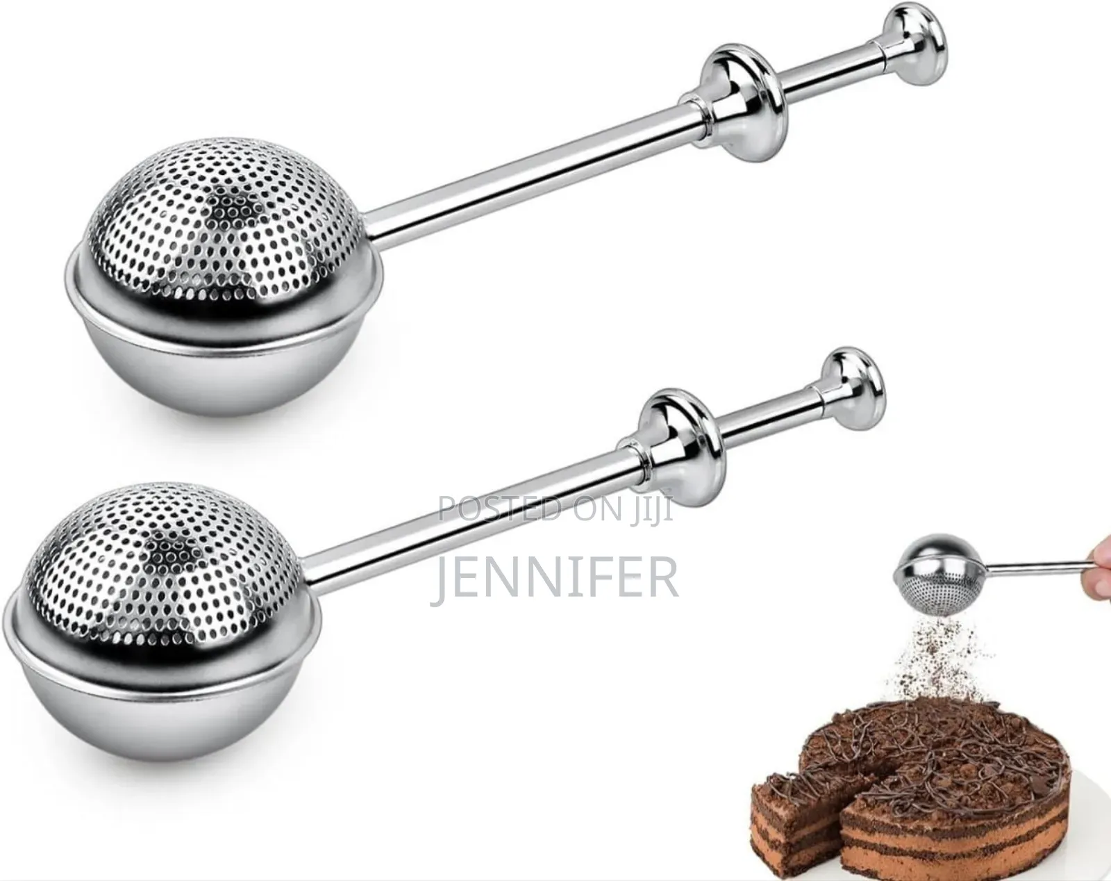 Stainless Steel Telescopic Tea Infuser or Strainer.