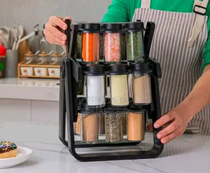 18-jar Rotating Spice Rack
