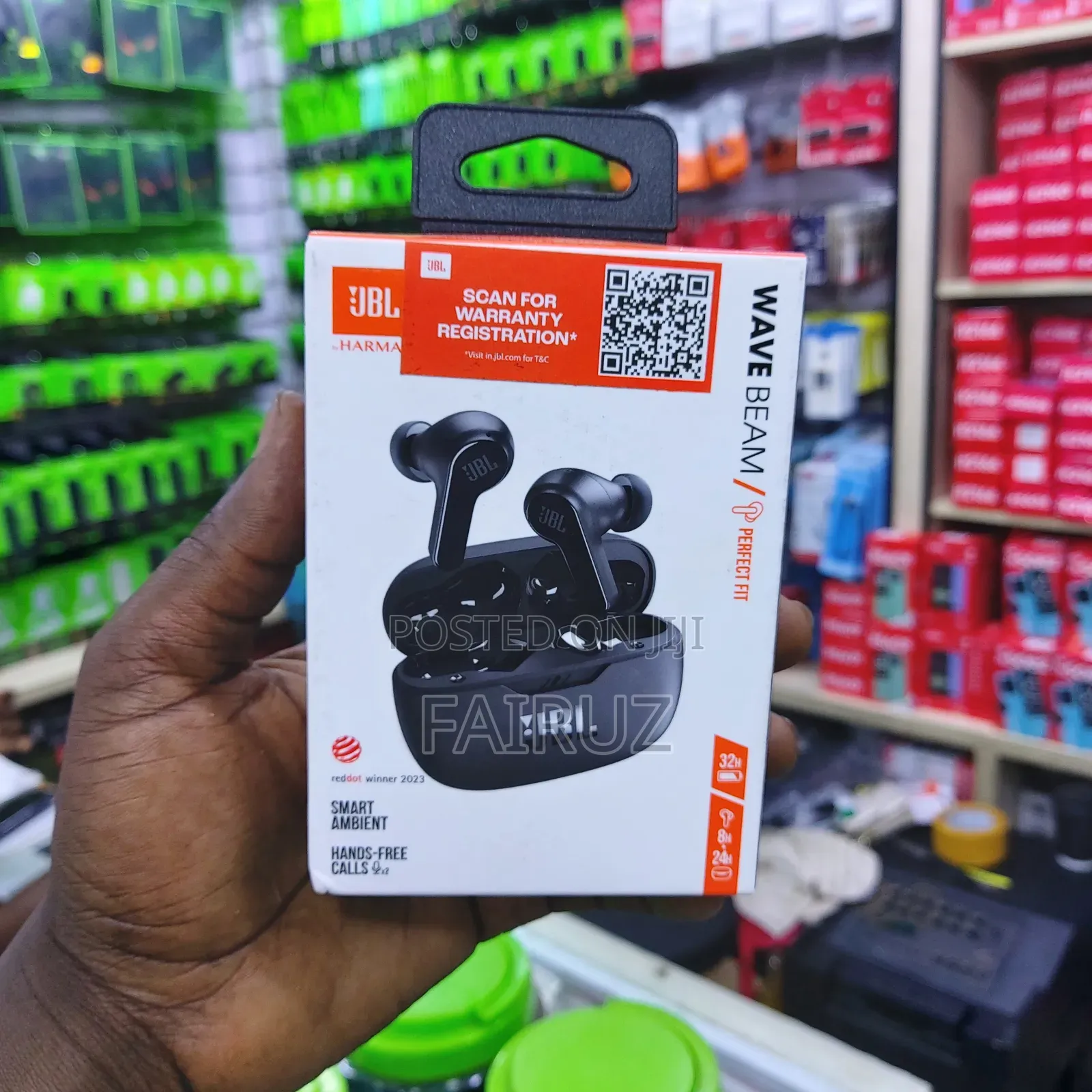 JBL Wave Beam Wireless Earbuds