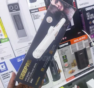 2in 1 Wet and Dry Curling Iron Geepas