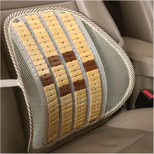 Cool Mesh Lumbar Support for Car Lower Back for Office Chair, Brown
