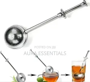Super Unique Stainless Steel Telescopic Tea Infuser or Strainer