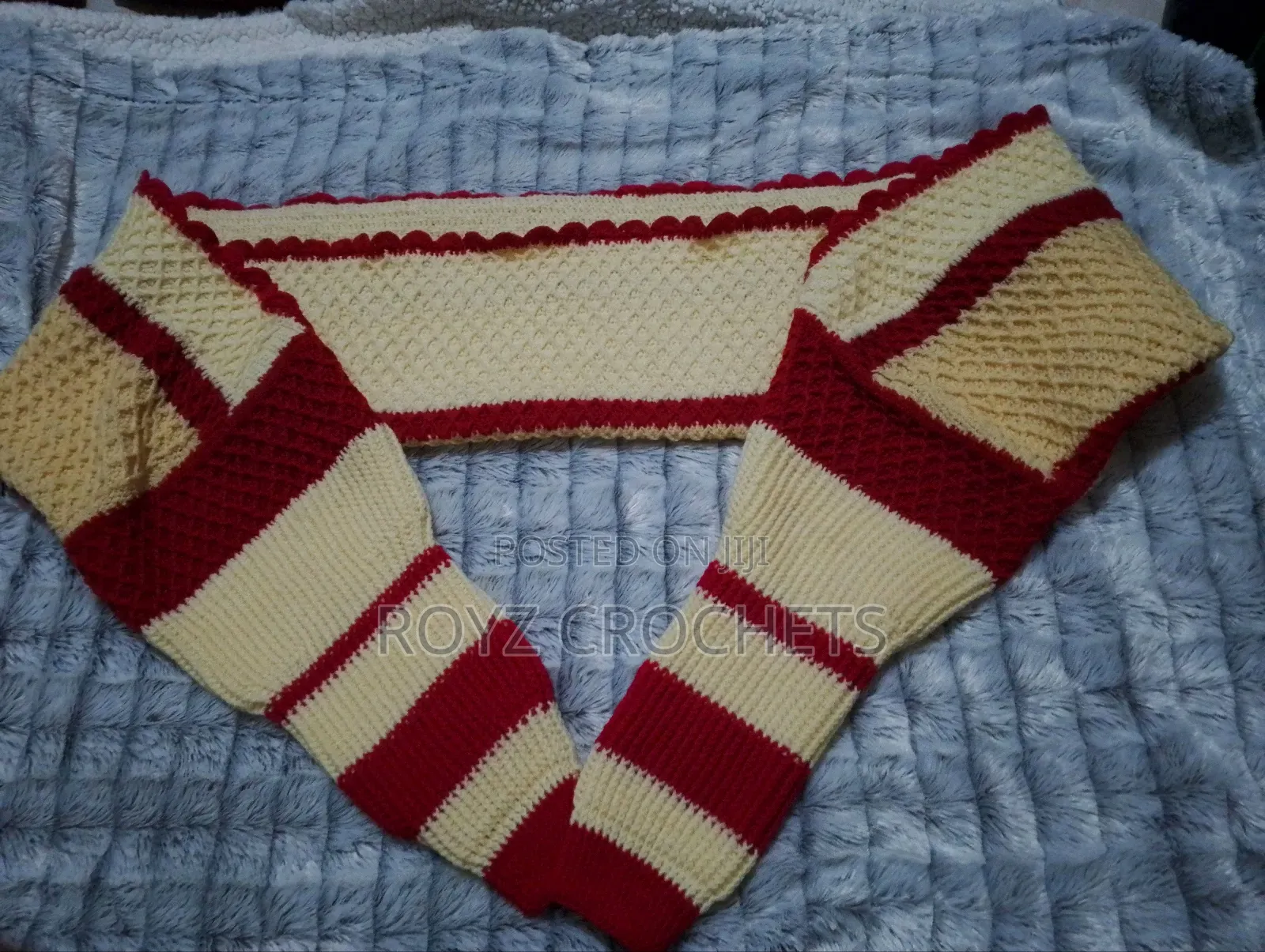 Crochet Sweater Scarf