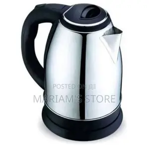 Electric Stainless Steel Kettle 2litres - Black