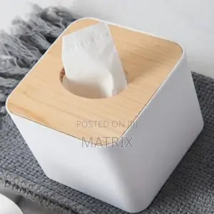 Paper Towel Dispenser Wood Tissue Box Cover Holder