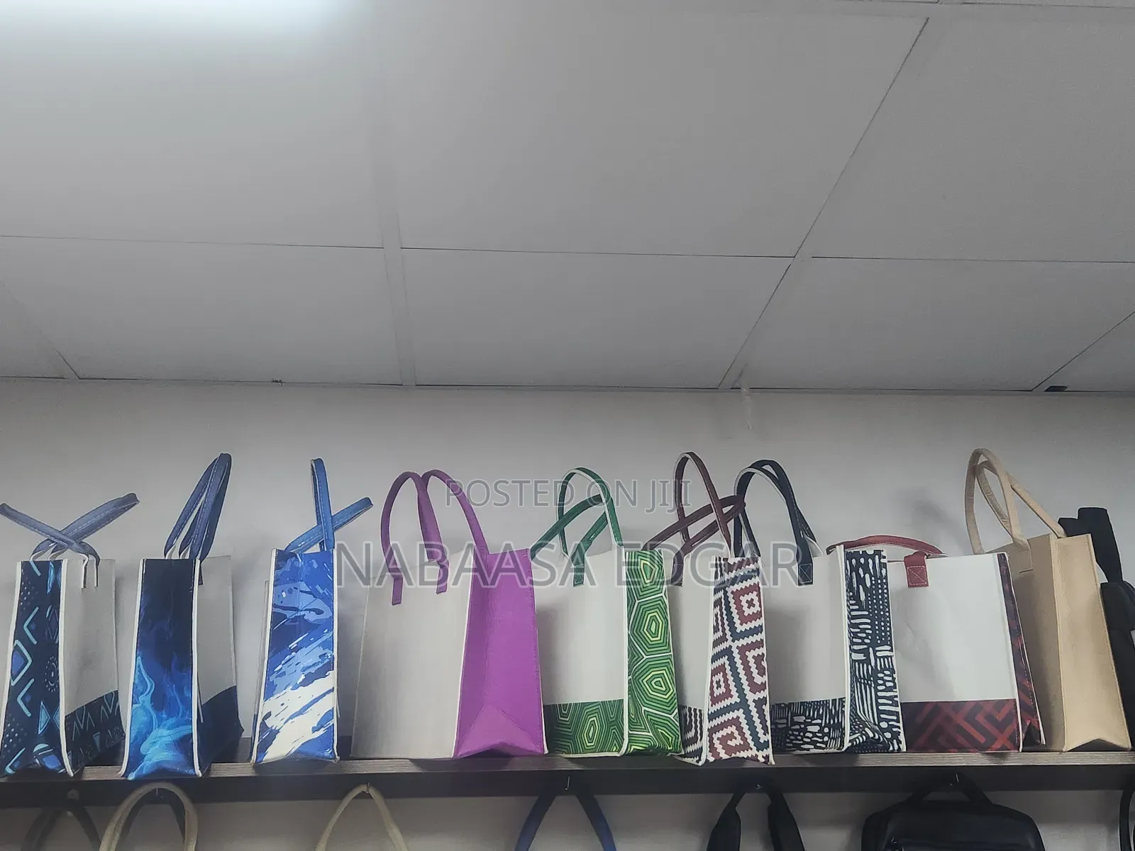 Ankara African Sisal Bags