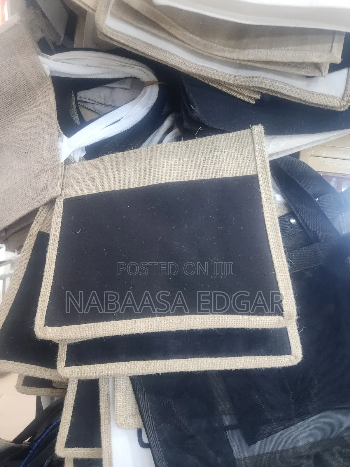 Ankara African Sisal Bags