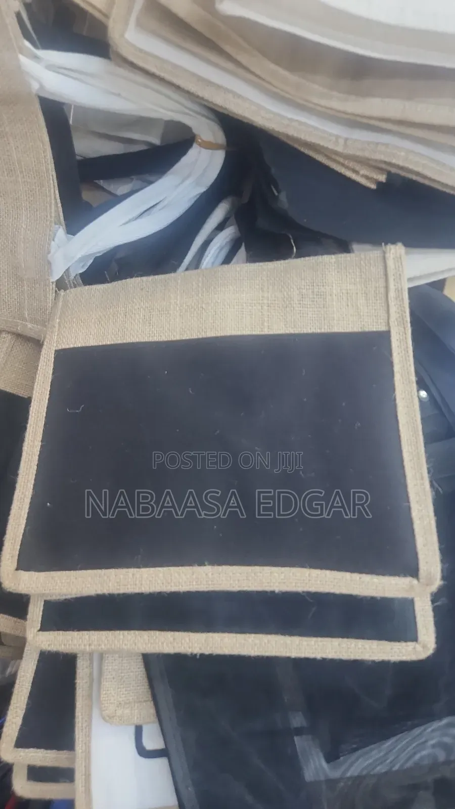 Ankara African Sisal Bags