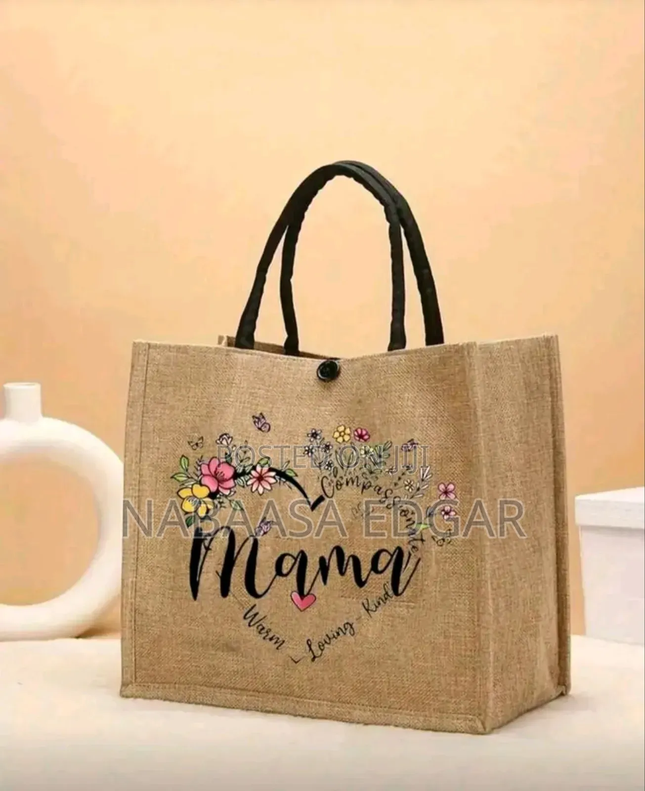 Ankara African Sisal Bags
