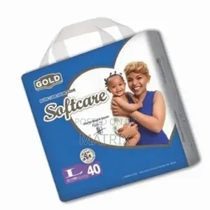 Softcare Baby Diapers Small (3-6 Kg), 48 Pieces - White