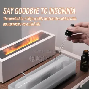 Flame Aromatherapy Humidifier Mult Colour