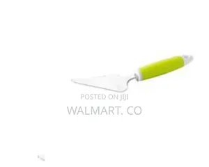 Stainless Steel Cake and Pie Server With Comfort Grip