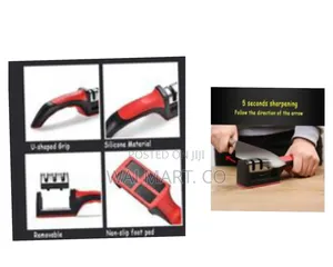 Professional Multistage Manual Kitchen Knife Sharpener