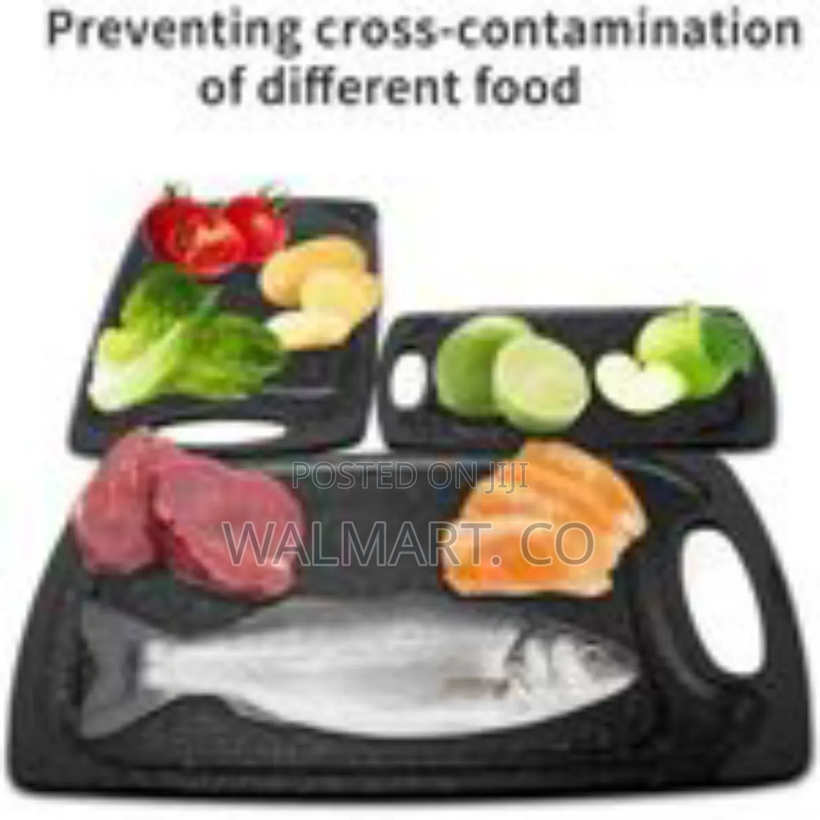 Professional Non Slip Cutting Board Set With Easy Grip Handles