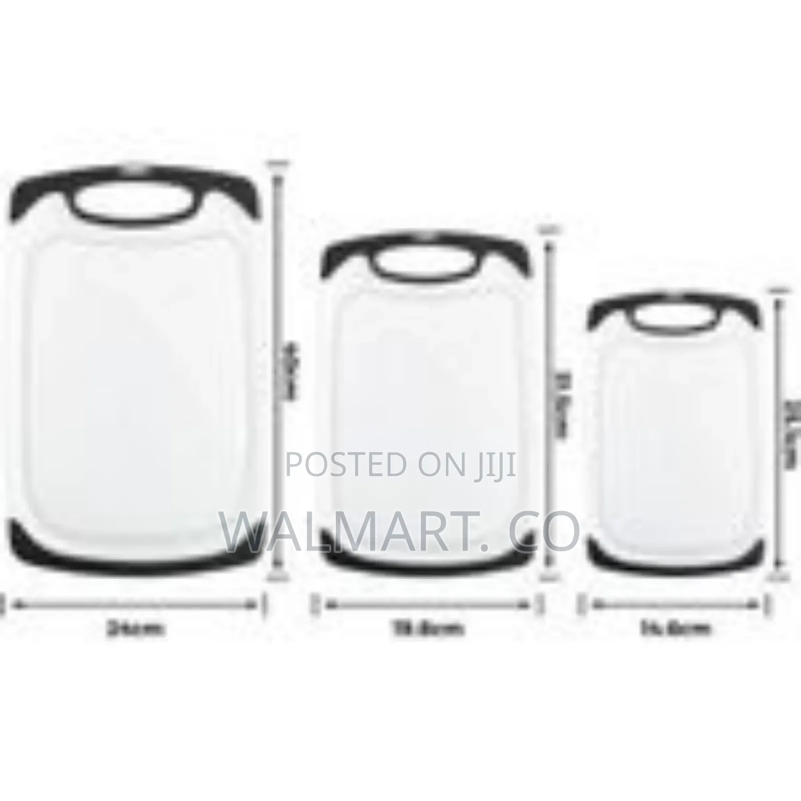 Professional Non Slip Cutting Board Set With Easy Grip Handles