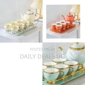 8 Pieces Luxury Ceramic Tea Set