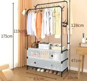 Multifunctional Garment Rack- Multi Colours