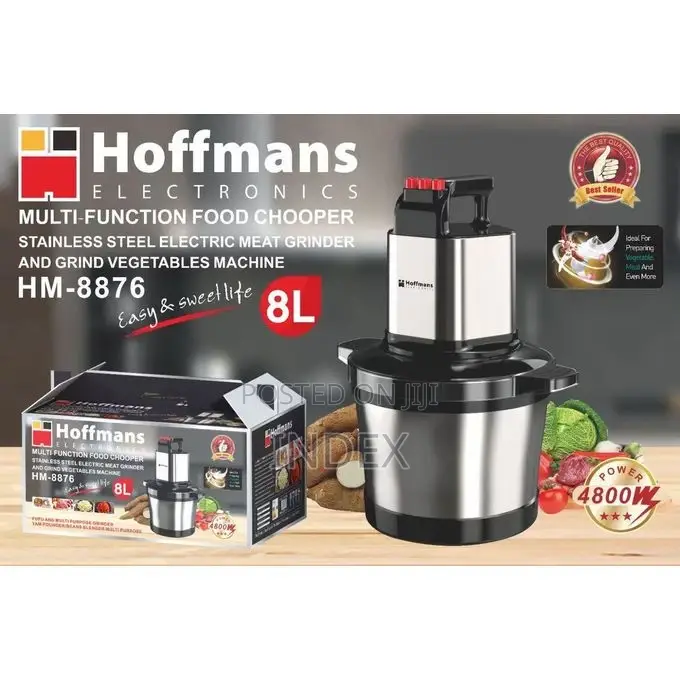 Hoffmans Hm-8876 Multi-Function 8l Food Chopper