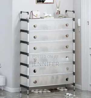 Stackable, Multi-Layer Shoe Storage Cabinet