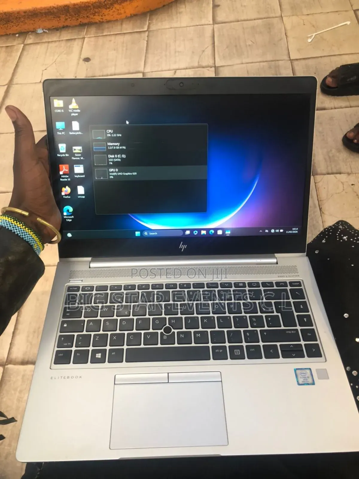 Laptop HP EliteBook 840 G5 8GB Intel Core I5 SSD 500GB