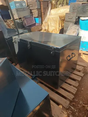 Metallic Storage Trunks