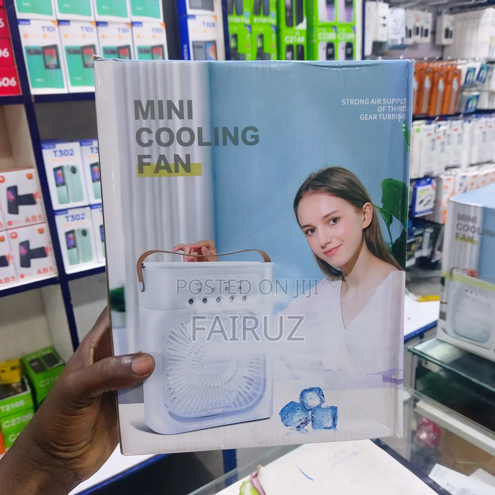 Mini Cooling Mist Fan and Air Difuser