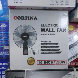 Cortina Wall Fan 16" With Remote Control