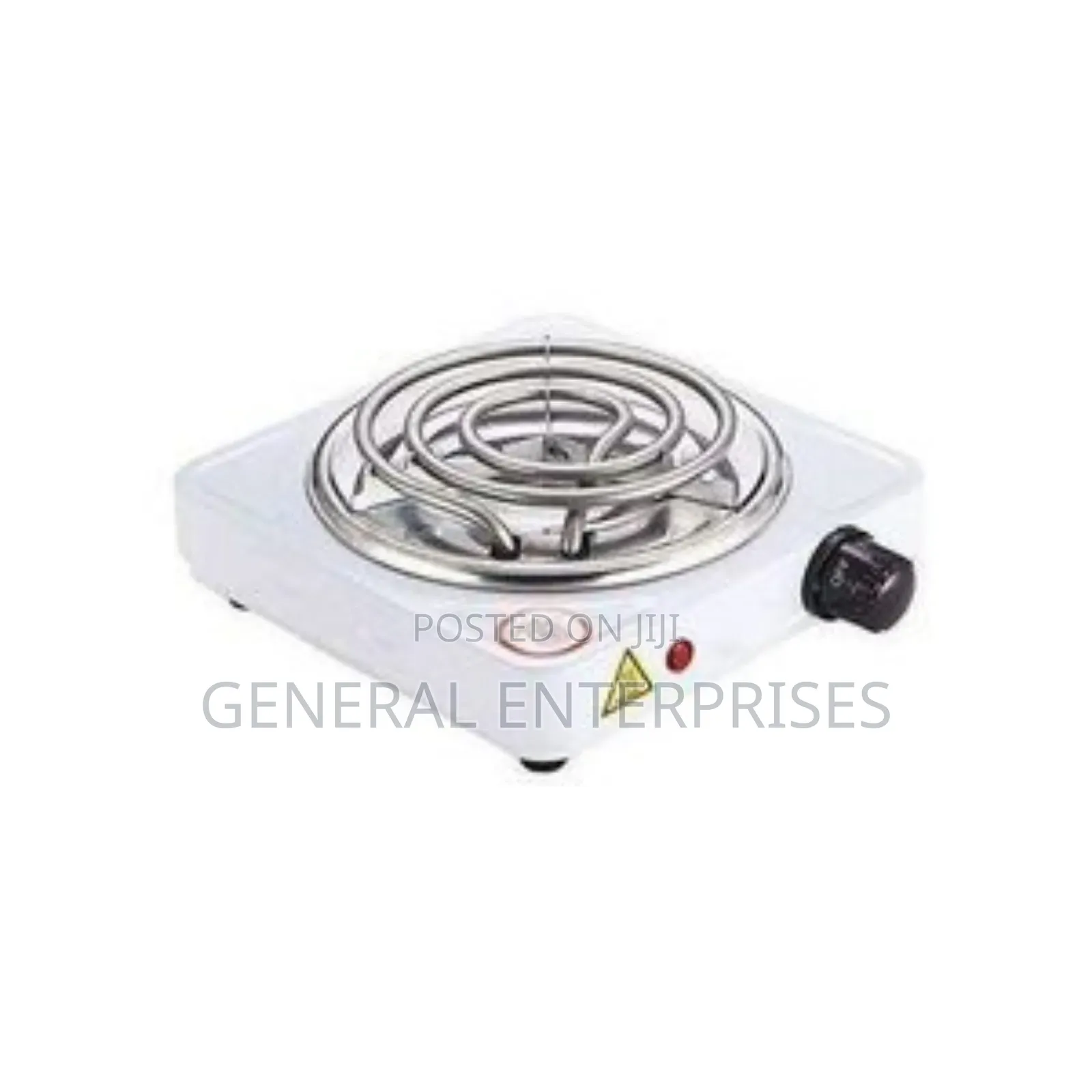 Portable Single-Coil Electric Hot Plate Burner.