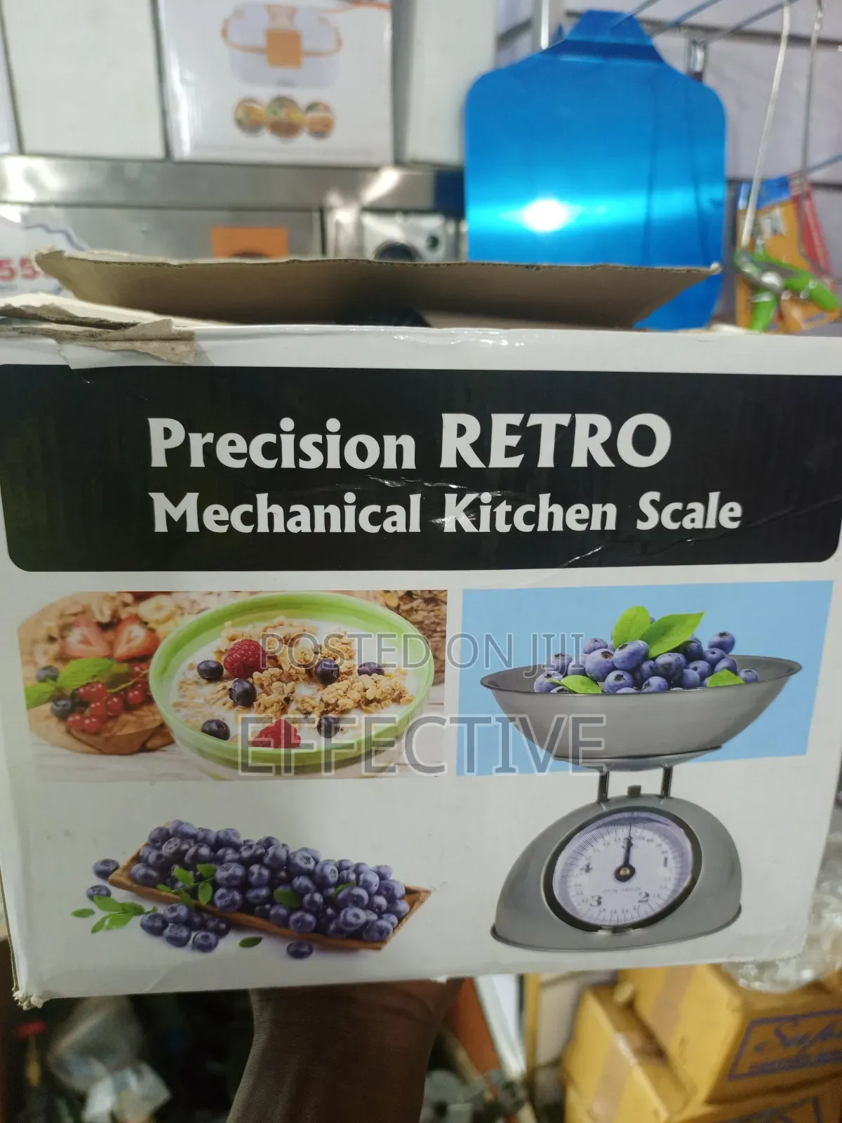 Precision Retro Mechanical Kitchen Scale.