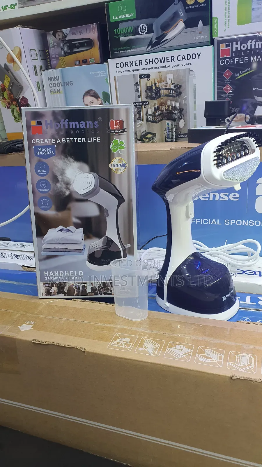 Hoffmans Handheld Steamer Hm 9038