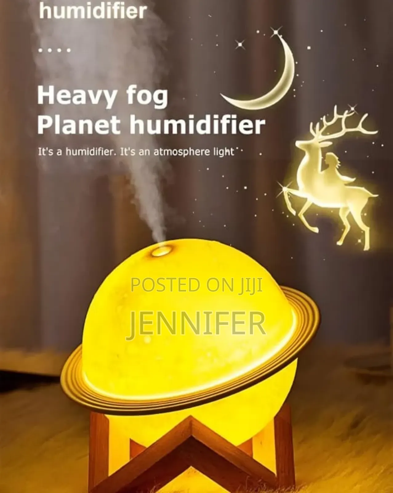 Jupiter-Shaped Air Humidifier.