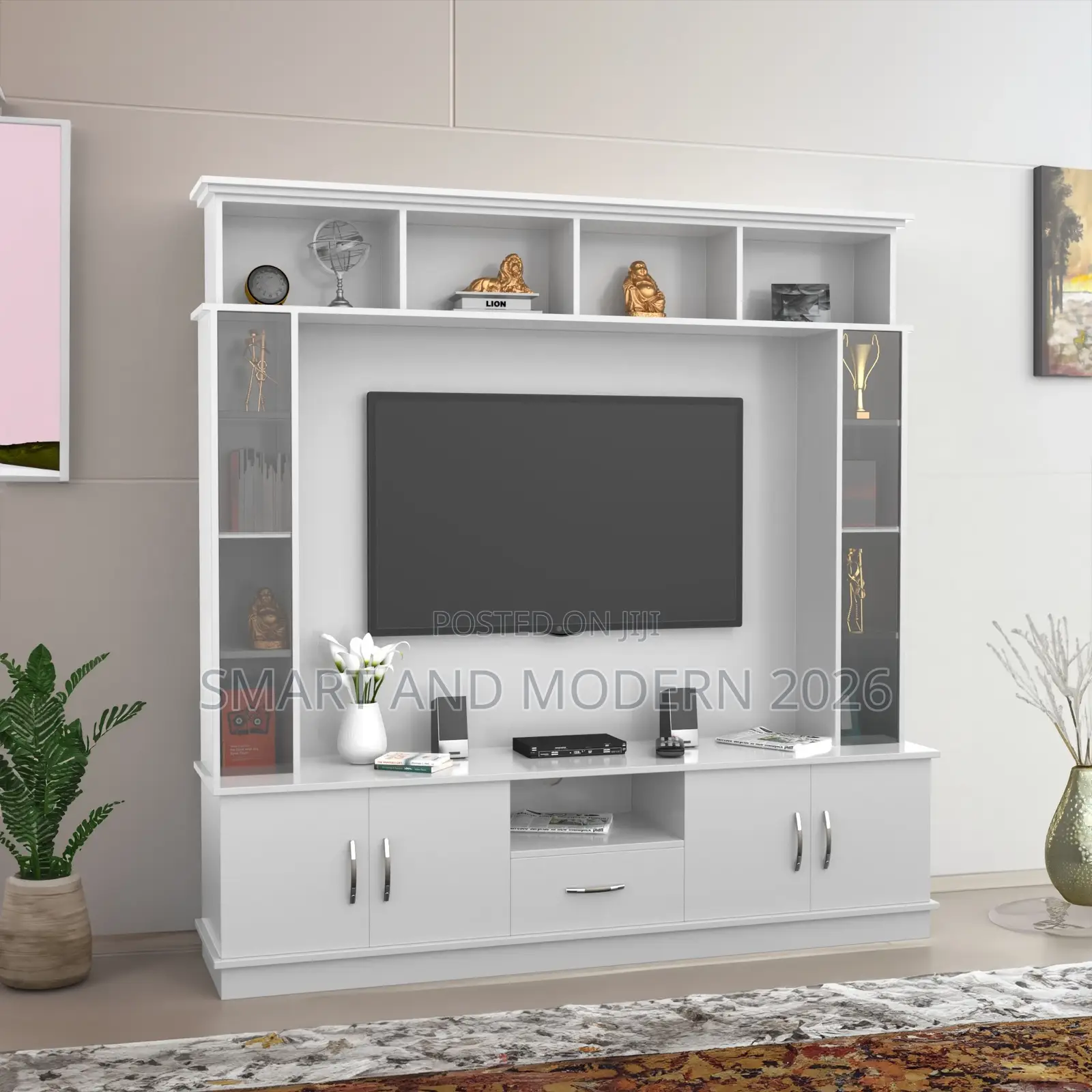 Tv Wall Unit | Floating Design | Space Saver | Fixed Price