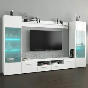Tv Units | Tv Unit Wall | With Led Lights | Free Installation