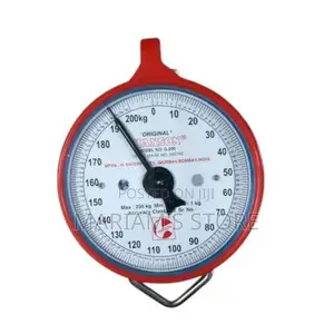 Original Design 200kg Hanging Weighing Scale - Red