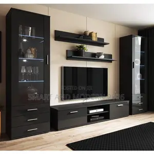 TV Wall Unit | Modern Design | Spacious Shelves | Last Price